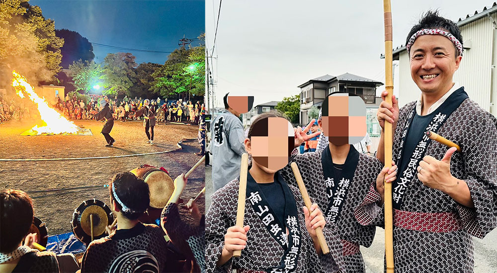 お祭り参加